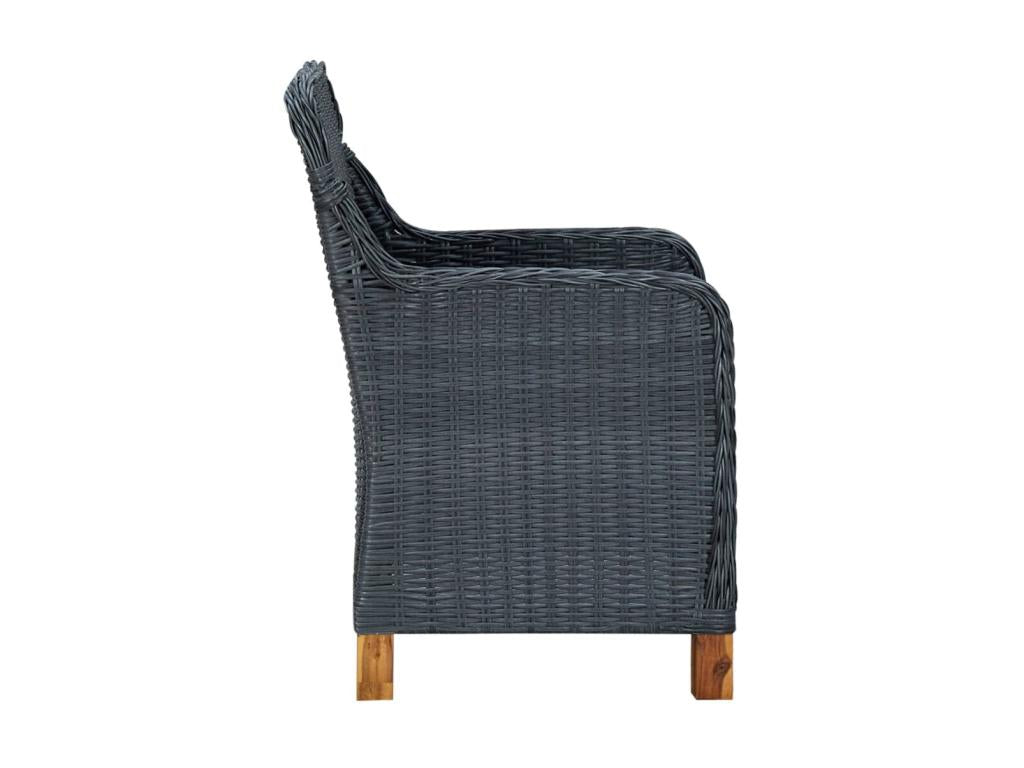Gray Woven Resin Wicker Home Furniture - dlz1766461526050
