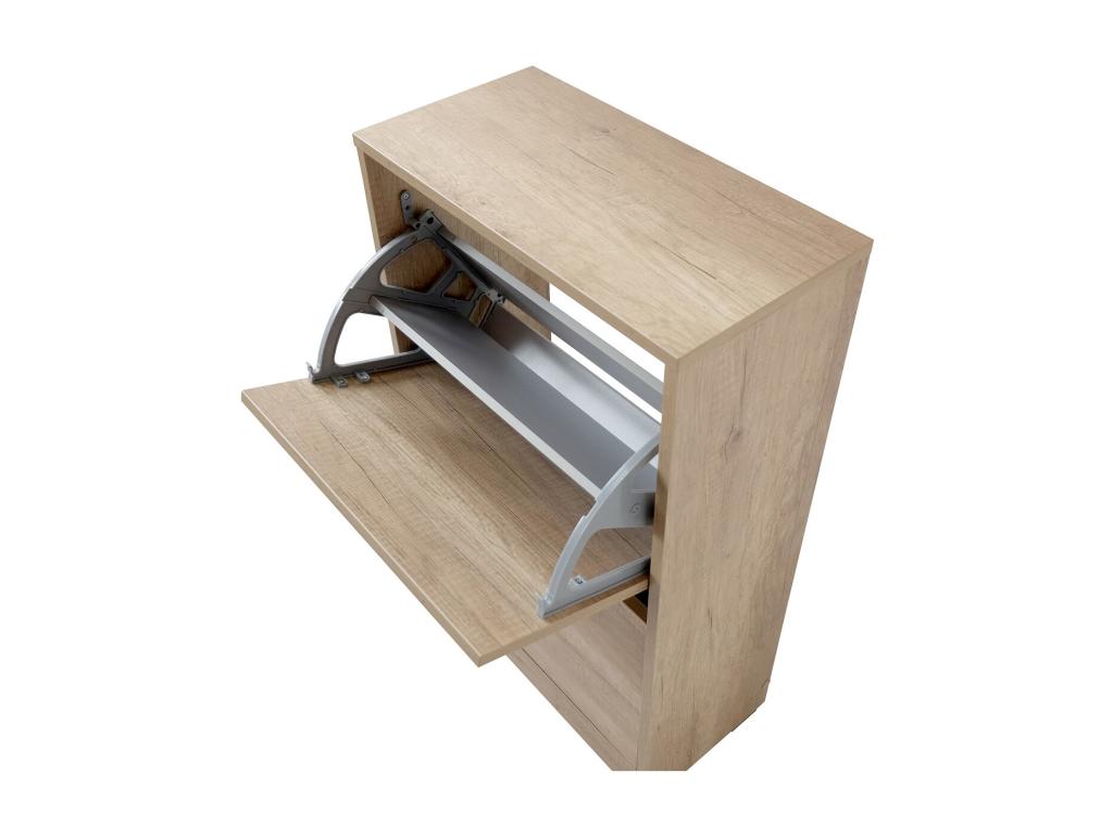 Natural Oak Wood Wardrobe