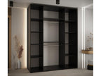 Black Wardrobe, 190 x 60 x 235.2 cm