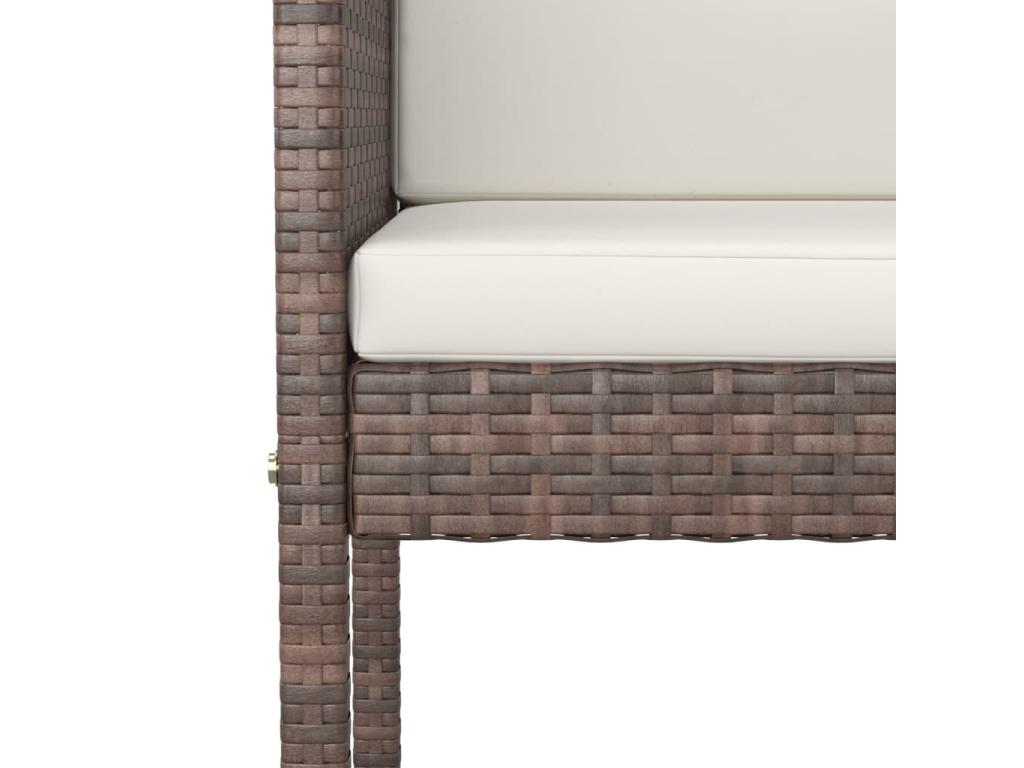 Brown Woven Resin Wicker Home Furniture