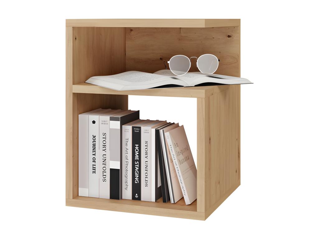 Natural Side Table, 59 x 40 x 32 cm