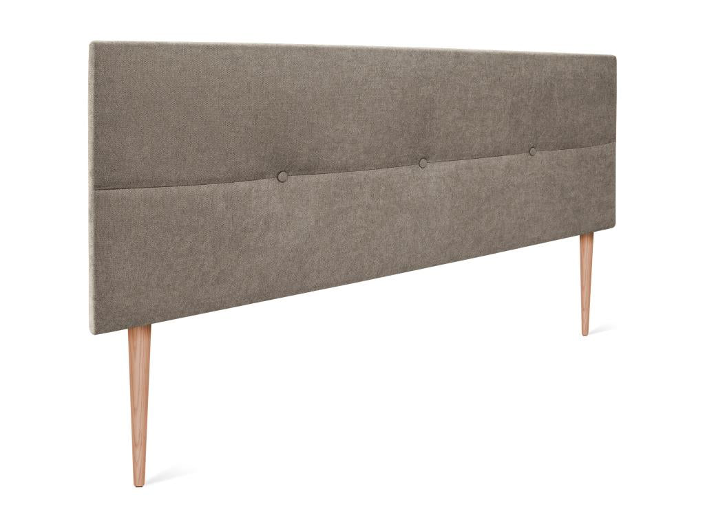 Brown Fabric Bed, 145 x 105 cm