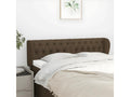 Brown Fabric Bed, 163 x 23 x 78 cm