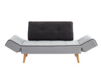 Gray Fabric Sofa Bed - dlz1766461123534