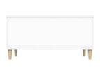 White Engineered Wood Coffee Table, 90 x 44.5 x 45 cm