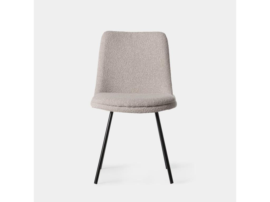 Gray Fabric Chair, 46 x 83 cm