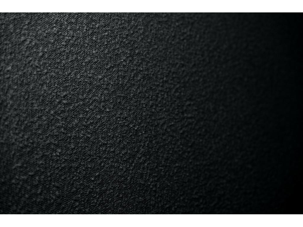 Black Boucle Fabric Home Furniture, 100 x 200 cm