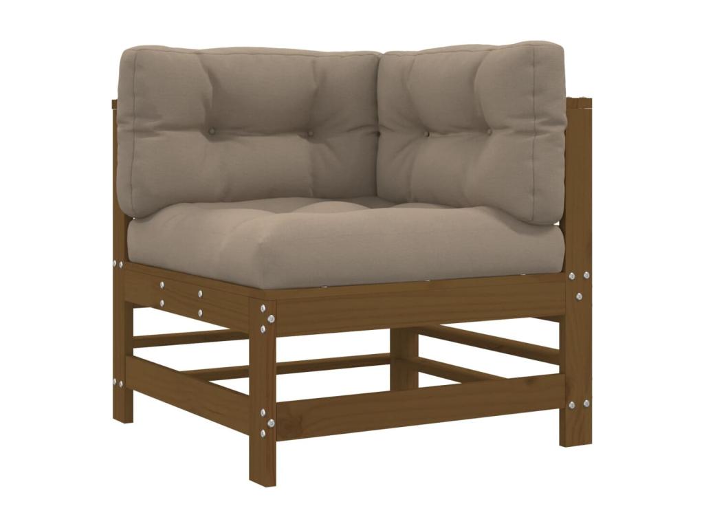 Brown Solid Wood Outdoor Furniture Set - dlz1766460903588