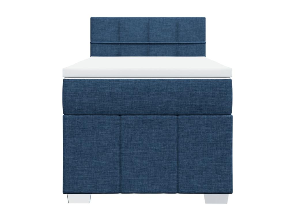 Blue Fabric Mattress, 90 x 190 cm