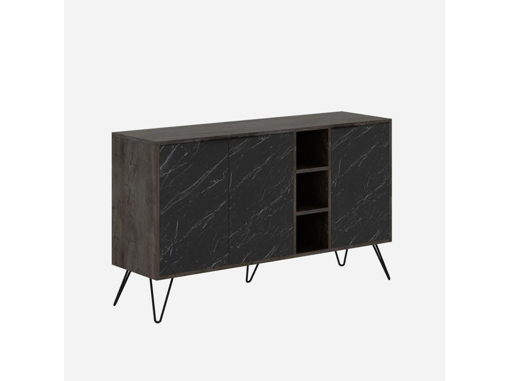 Black Metal Sideboard