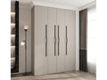 Black Wardrobe, 170 x 50 x 245.5 cm