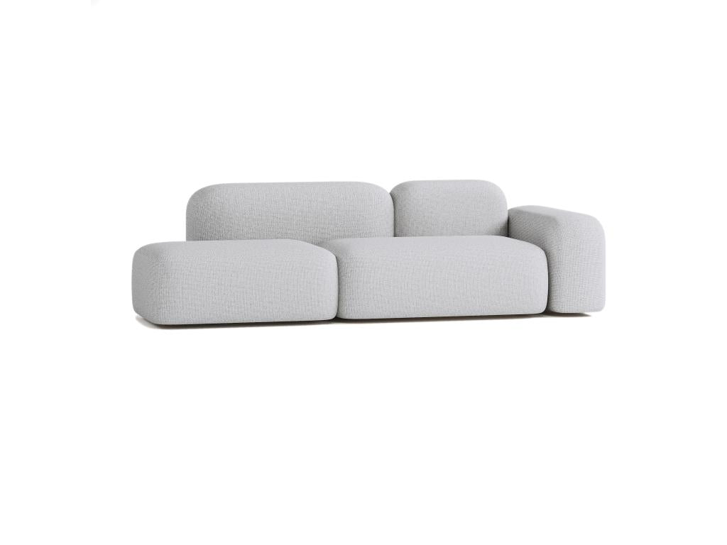 Gray Fabric Sofa - dlz1766461148547