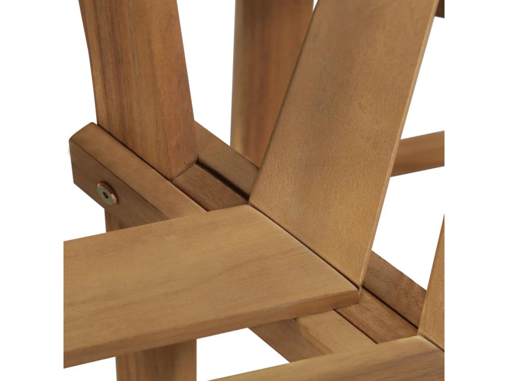 Brown Bench, 160 x 80 x 86 cm