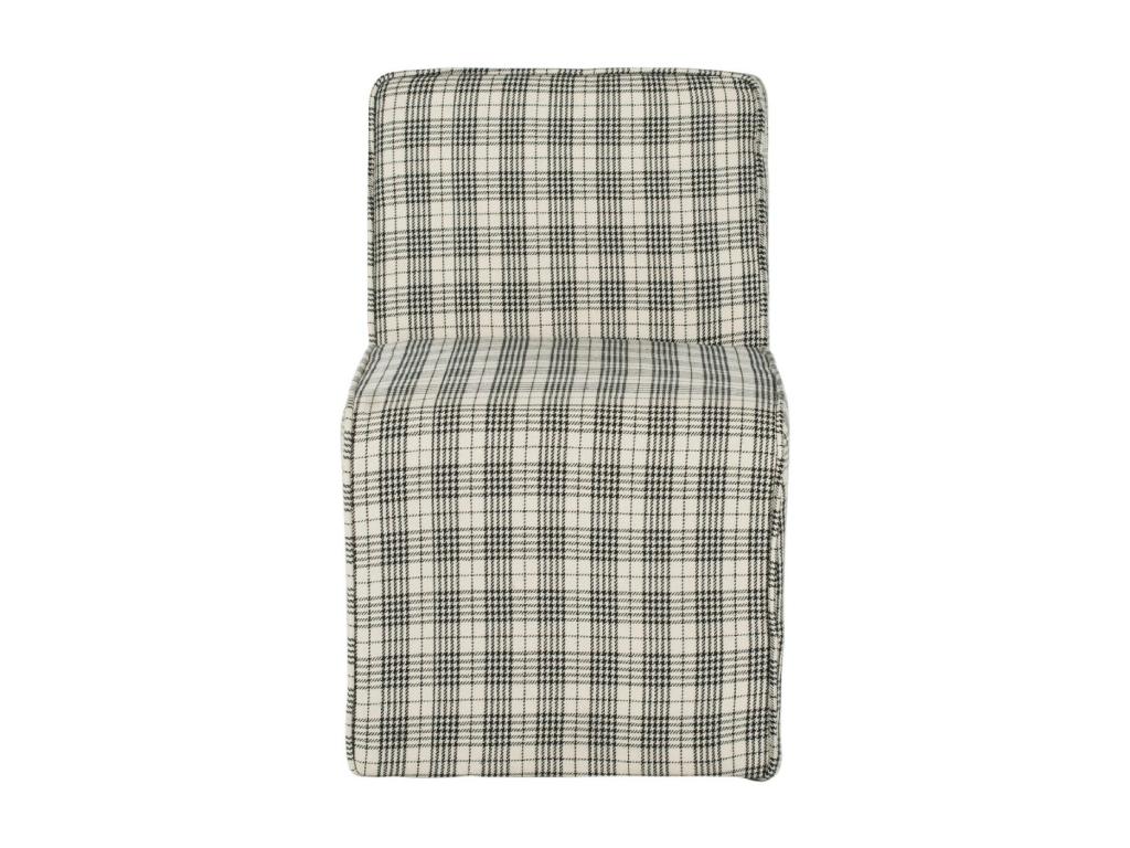 Black Ottoman, 45 x 61 x 67.56 cm