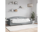 Gray Fabric Mattress, 80 x 200 cm