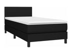 Black Fabric Mattress, 90 x 190 cm - dlz1766461726766
