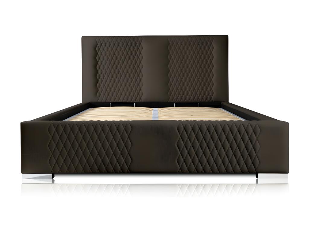 Anthracite Bed, 140 x 200 cm