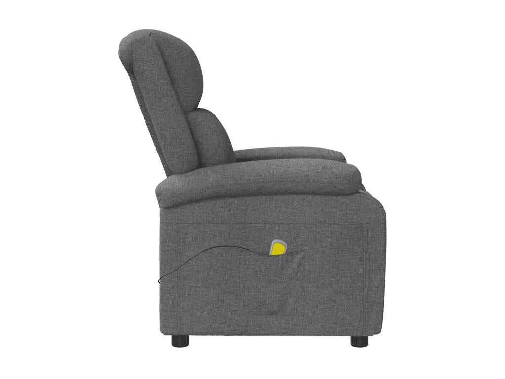 Gray Fabric Accent Chair - dlz1766461847579
