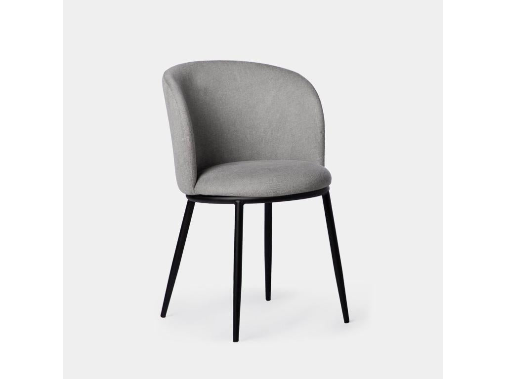 Gray Fabric Chair, 51 x 80 cm