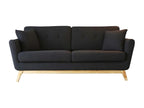Anthracite Fabric Sofa