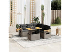 Gray Woven Resin Wicker Outdoor Furniture Set - dlz1766461792213