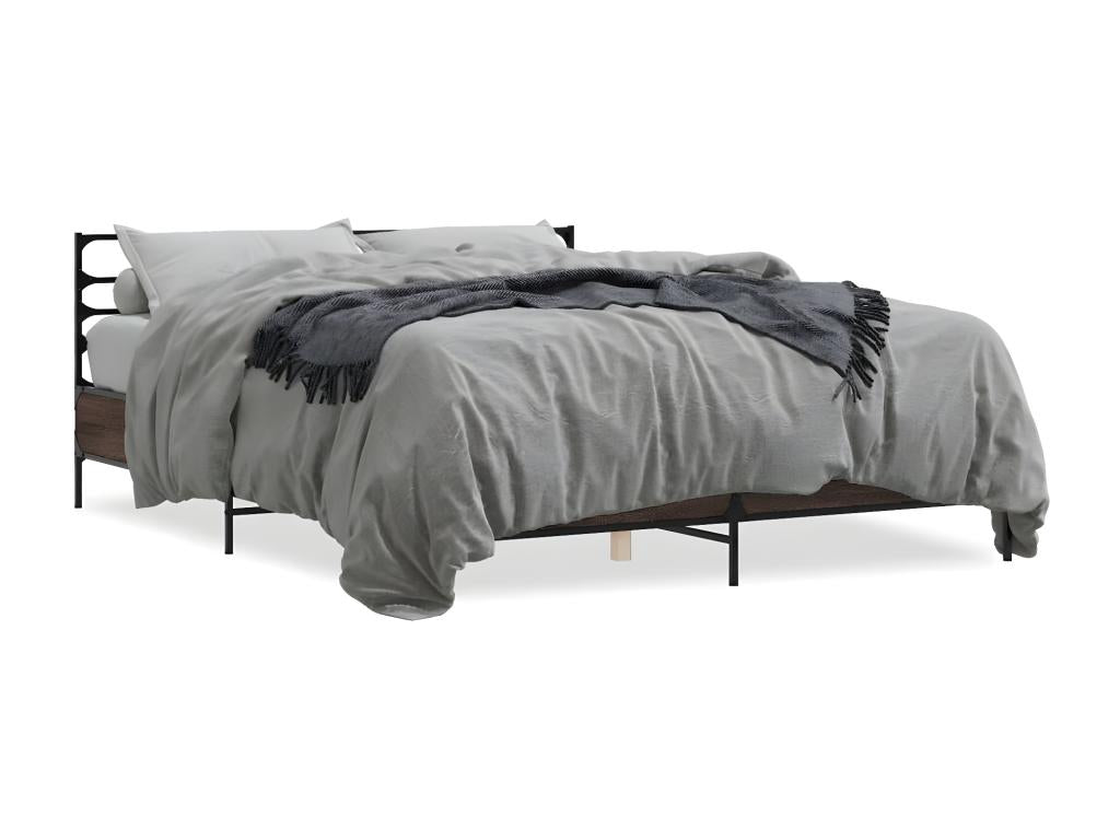 Brown Oak Wood Mattress, 150 x 200 cm