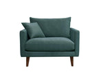 Green Velvet Accent Chair