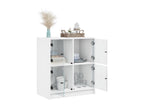 White Glass Wardrobe, 68 x 37 x 75.5 cm