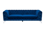 Blue Velvet Sofa