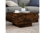 Brown Engineered Wood Coffee Table, 55 x 55 x 31 cm
