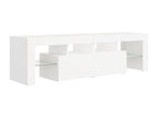 White TV Stand, 140 x 36.5 x 40 cm