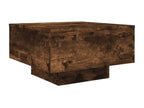 Brown Engineered Wood Coffee Table, 55 x 55 x 31 cm