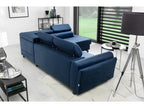 Blue Velvet Sofa Bed