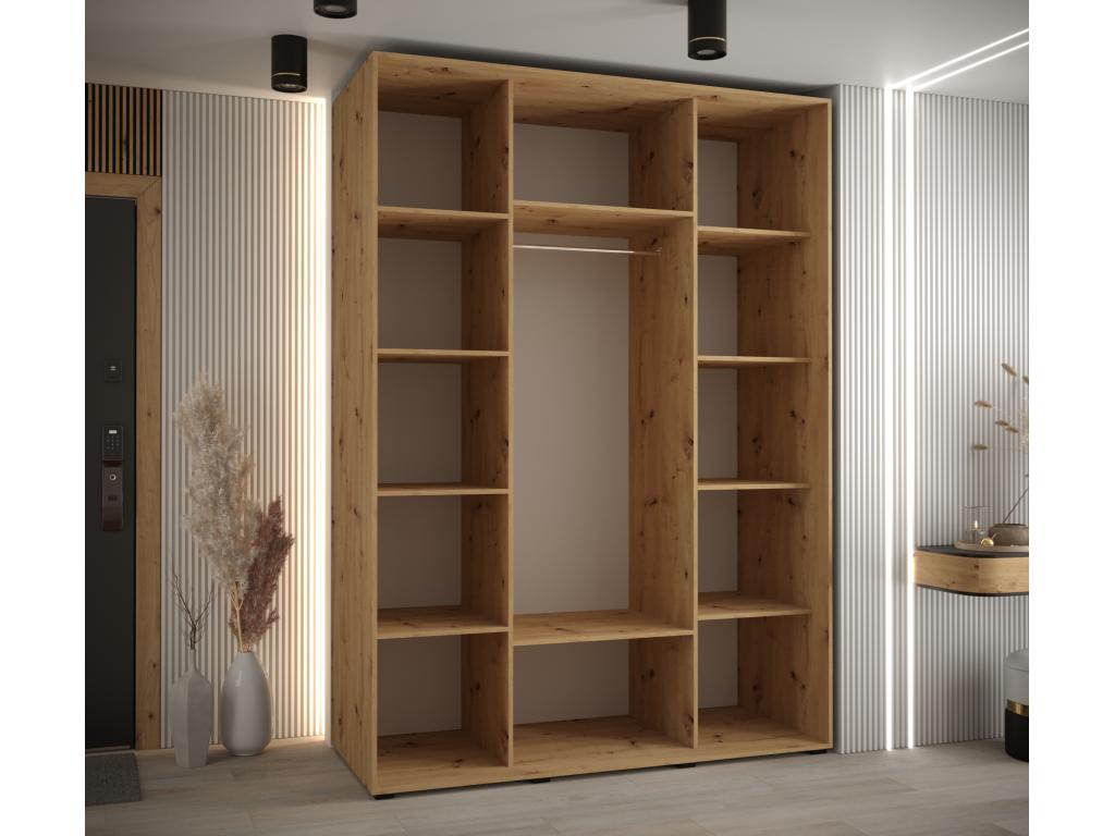 Natural Wardrobe, 170 x 60 x 235.2 cm