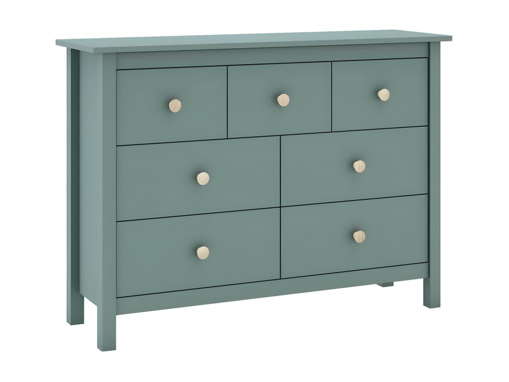 Green Pine Wood Dresser