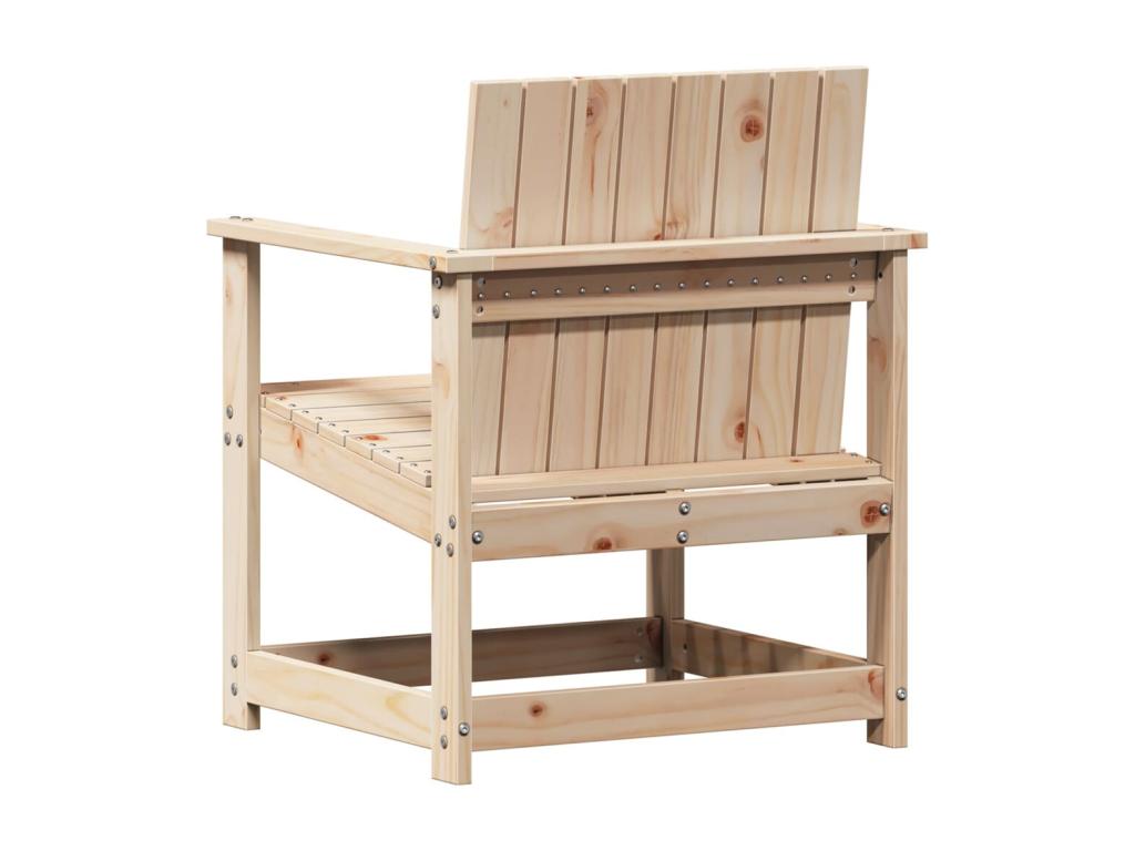 Natural Solid Wood Outdoor Furniture Set