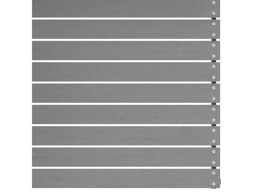 Gray Pine Wood Outdoor Furniture Set - dlz1766461693957