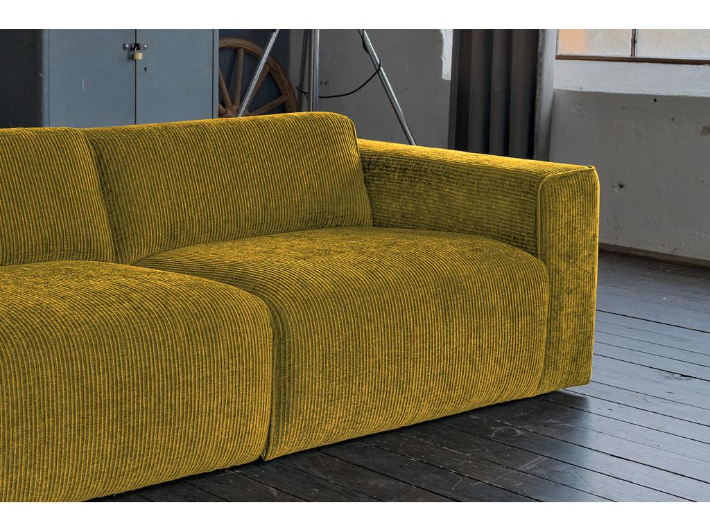 Yellow Velvet Sofa