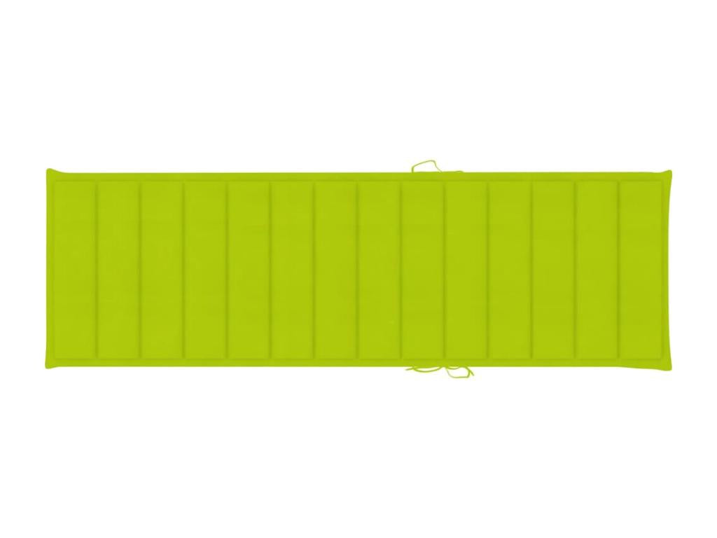 Green Pine Wood Lounge Chair