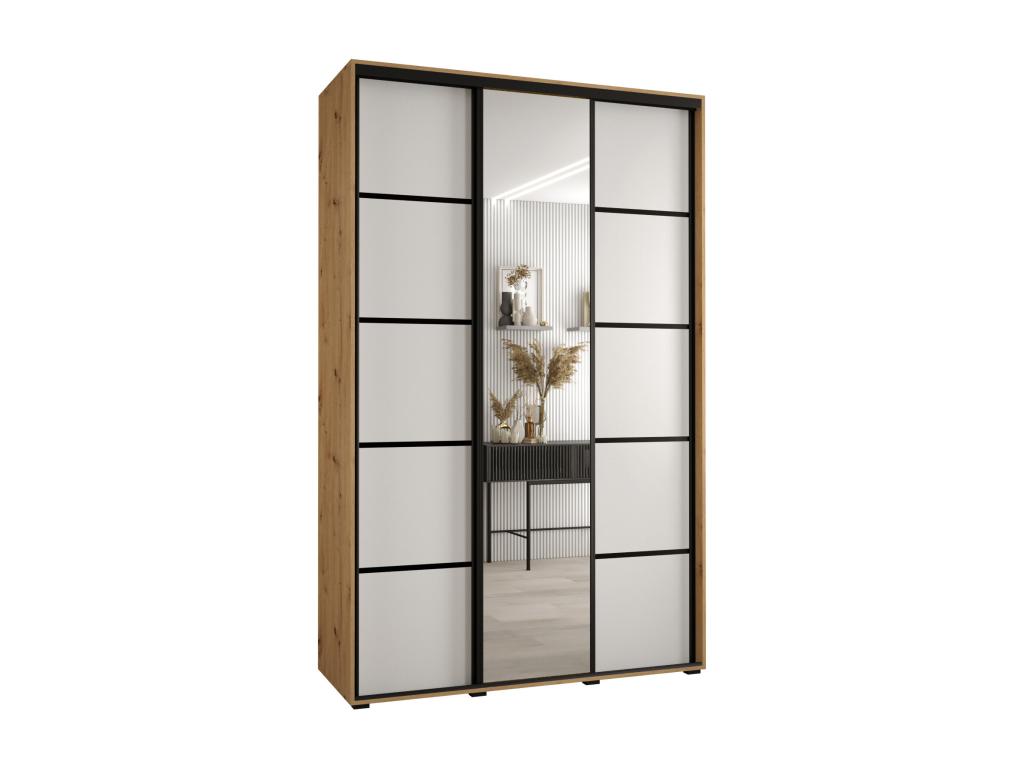 Black Wardrobe, 150 x 45 x 235.2 cm