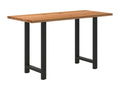 Brown Oak Wood Dining Table - dlz1766461232199