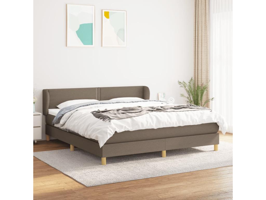White Fabric Mattress, 180 x 200 cm