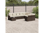 Brown Woven Resin Wicker Outdoor Furniture Set - dlz1766461204574