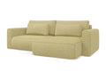 Brown Fabric Sofa Bed