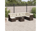 Brown Woven Resin Wicker Outdoor Furniture Set - dlz1766461132674
