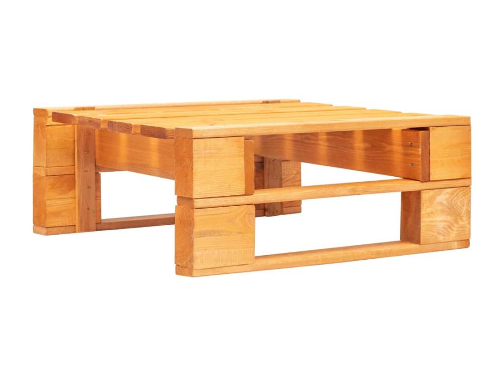 Brown Pine Wood Outdoor Furniture Set - dlz1766461664980