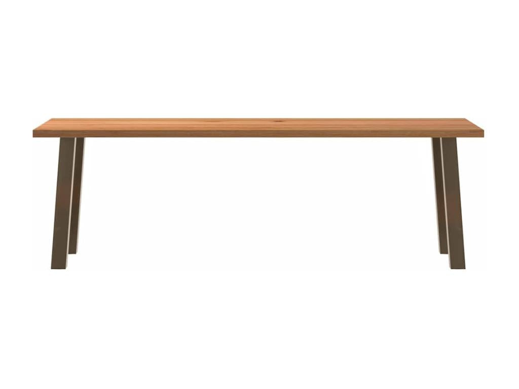 Brown Oak Wood Dining Table - dlz1766461220914