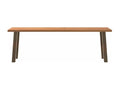 Brown Oak Wood Dining Table - dlz1766461220914