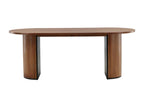 Brown Table, 200 x 90 cm
