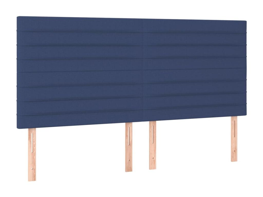 Blue Fabric Bed, 90 x 5 x 78 cm